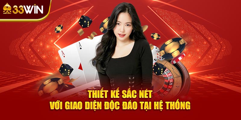 Thiết kế sắc nét với giao diện độc đáo tại hệ thống