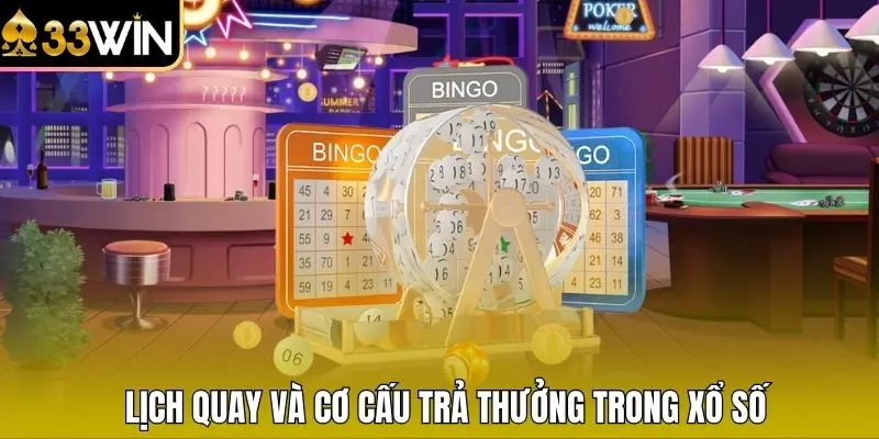 Lịch quay và cơ cấu trả thưởng trong xổ số